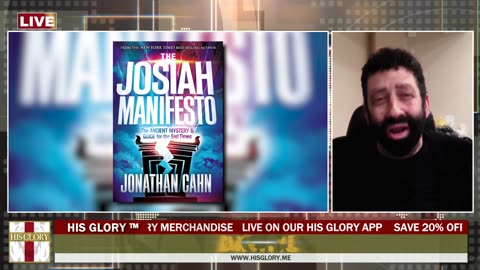 Jonathan Cahn - Hope of The World Ministries Pastor, Author joins His Glory: Take FiVe