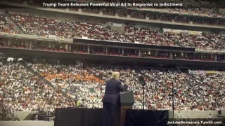 Trump Team Releases Powerful Viral Ad In Response to Indictment
