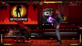 Mortal Kombat 11 - The Terminator Vs Vampire Raiden (Very Hard)