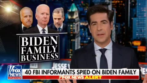 BREAKING FOX NEWS ALERT - FBI Blackmailing Biden crime family with 40 informants...