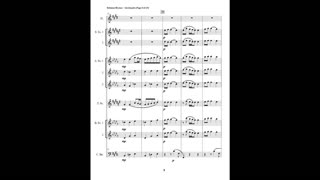 Claude Debussy – Sarabande (Saxophone Octet + Flutes & Contrabassoon)