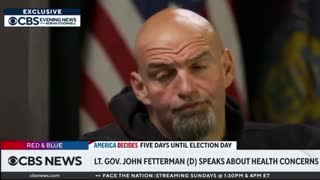 Oops! Fetterman Accidentally Humiliates Himself While Addressing His Fitness to Serve