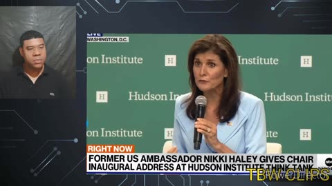 NIKKI HALEY announces she will be VOTING for DONALD TRUMP.