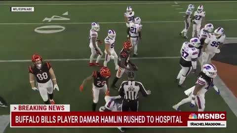 Damar Hamlin tackle in slow motion