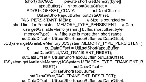 How to calculate NVM size of a java card applet CAP file