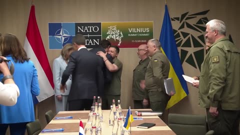 Zelensky holds meetings with NATO leaders at Vilnius summit
