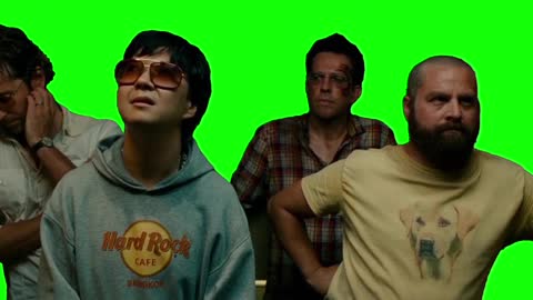 The Hangover II - Mr. Chow's Song (Time In A Bottle) - Green Screen