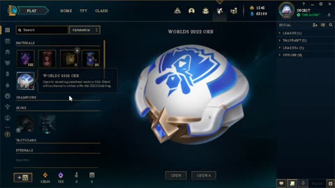 Unboxing 4 Worlds 2022 Orbs In League Of Legends