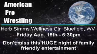 APW Wrestling is coming to Bluefield, WV!!!!!!!