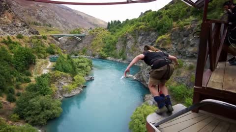 The sport I dare not try, bungee jumping