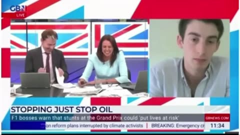 Just Stop Oil Rep Humiliated on UK TV over Rediculous Climate-change Fear Claims