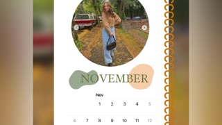 Make your own calendar for this season ! 🍂