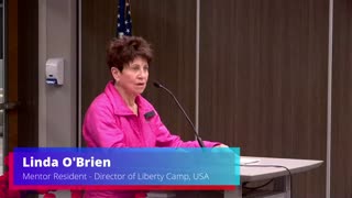 Linda O'Brien speaks to Mentor School Board Feb. 14, 2023