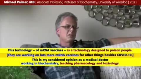 mRNA vaccines are designed to poison people; a certain number of doses will kill you