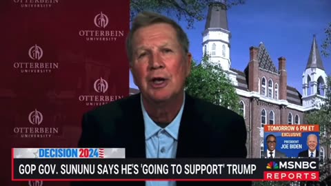 John Kasich Goes On MSNBC To Remind Us Why He's No Longer Relevant