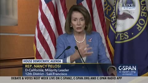 Never forget when Nancy Pelosi revealed the Democrat Party's entire playbook