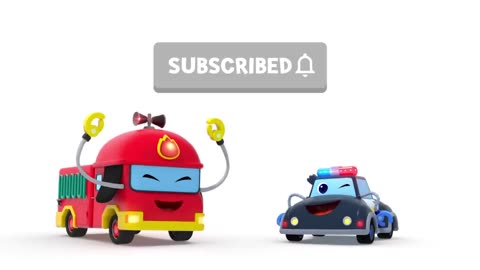 Little Heroes to the Rescue (Song ver.) + more | Fun Car Song for kids