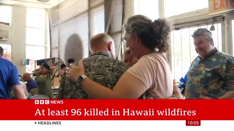 Maui fire: At least 96 killed by Hawaii wildfires - BBC News