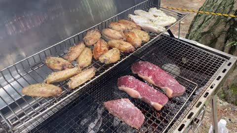 Churrasco brasileiro no Japão! O churrasco brasileiro é de melhor qualidade do que o Japão!