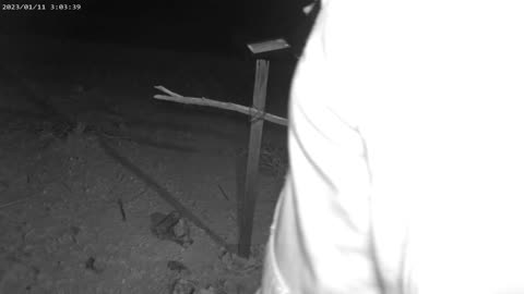 Paranormal Investigation at the Congress cemetery.