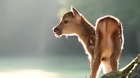 Cute deer baby