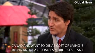 CANADIANS ASKING TO DIE AS COST OF LIVING SET TO RISE IN 2023