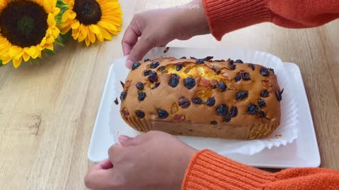 Best Fruit Cake Recipe, Simple and Quick - You will make this every day! Cake in 5 minutes