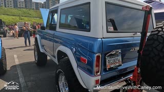 Vintage Classic Ford Bronco Ranger at the 2023 Bronco Stampede in Pigeon Forge TN