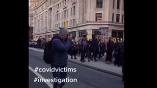 London protests vaccine injuries