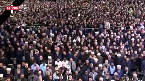 #Tehran Offering prayers in the form of martyrs of service