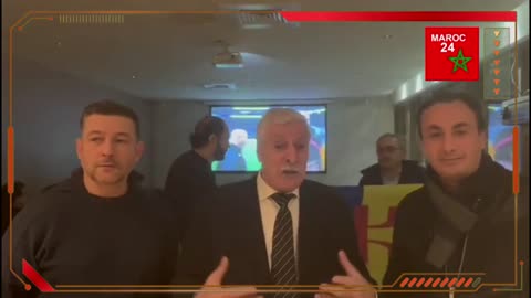 Ferhat Mehenni, Président de la Kabylie, Félicite le Maroc pour sa Victoire contre le Portugal