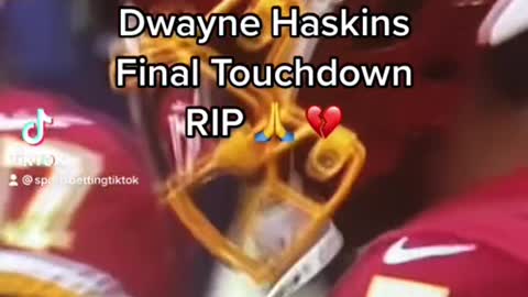 Dwayne Haskins final touchdown