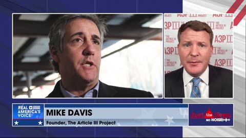 Mike Davis: Michael Cohen has no credibility in Trump’s NY trial