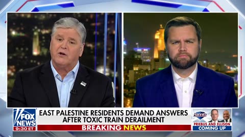 Biden does not see the people of East Palestine as friends- Sen. JD Vance