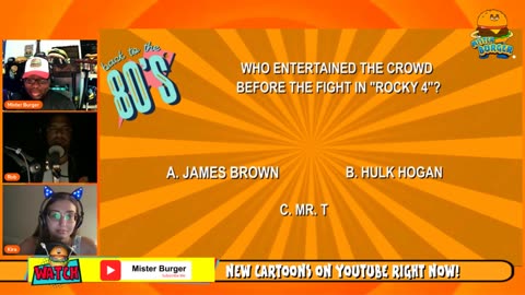 Mr.Burger's Pop Quiz: Friday @ Midnight! Episode 7