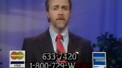 November 24, 1991 - Alan Cloe, Lloyd Wright and Rick France for WFYI Fund Drive