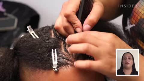 NYC's Queen of Braiding Intricate Designs _ Barbers Of The World _ Insider