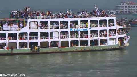 Overloaded Passenger vessel on risk