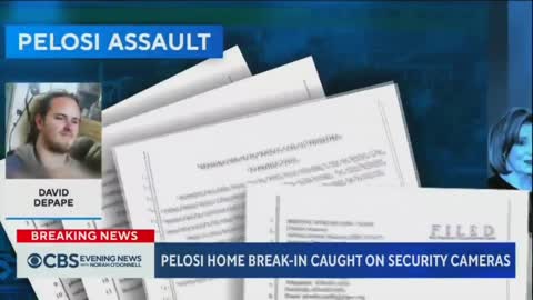 Break-in at Pelosi's San Francisco home captured on security cameras