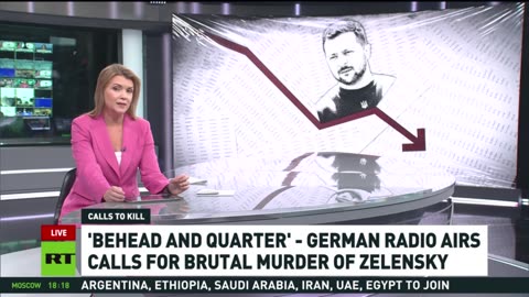 German radio station airs call for brutal murder of Zelensky