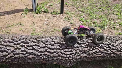 Joe Crawling with his RC4WD Bully 2 before the 2024 Solar Eclipse