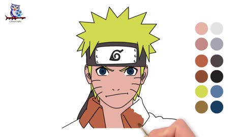 How To Draw Naruto Uzumaki - Crios Crafts