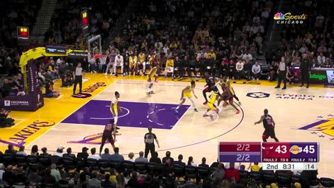 Los Angeles Lakers vs Chicago Bulls Full Game Highlights | Jan 25 | 2024 NBA Season