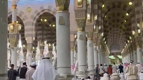 Inside view of Medinah masjid al nababi today live visit