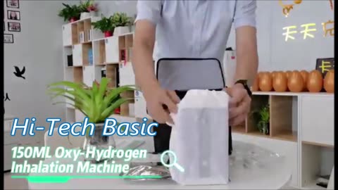 Hi-Tech H2 Basic - Hydrogen / H2/O2 Inhalation Machine - Setup Instructions