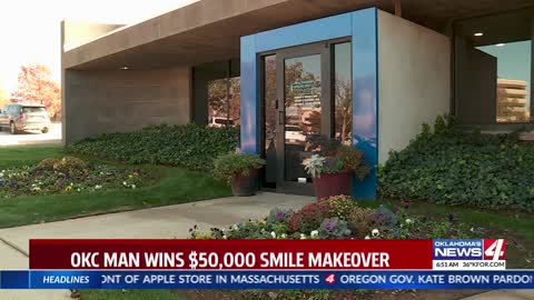 Oklahoma City man wins $50,000 smile makeover
