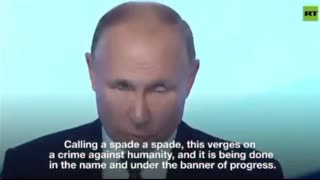 President Putin Nails It! The West Has Dropped The Morality Ball!