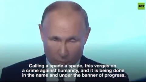President Putin Nails It! The West Has Dropped The Morality Ball!