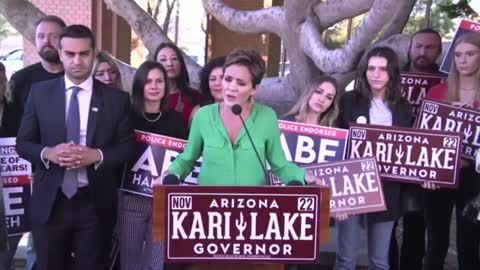 Kari Lake Takes SLEDGEHAMMER to Crowd of Fake News Reporters