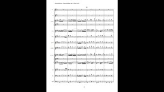 Alexander Glazounov – Fugue in D Major, Op. 93 (Metal Orchestra)